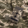 Шеврон нашивка на липучці погон звання ЗСУ Підполковник на пікселі 5х10 см, фото 3