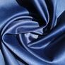 Ткань костюмно-плательная Атлас Lux темно синій, фото 3