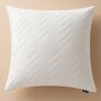Pillow NORDIC COMFORT+ IDEIA 70х70 cm with quilted zippered cover  біла, фото 1