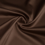 Тканина костюмно-плательна Атлас Lux шоколад, фото 1