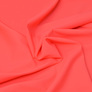 Ткань трикотаж Біфлекс матовий 194 гр/м2, еластична для купальників, леггінсов, спортивного одягу неон світлий корал, фото 1