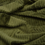 Fabric VELOR Stripe plain хакі, фото 1