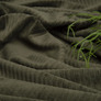 Fabric VELOR Stripe plain хакі, фото 2