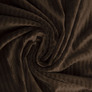Тканина ВЕЛЮР Смуги однотонний коричнева, фото 1