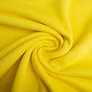 Ткань трикотаж трехнитка на флисе жовтий, фото 1