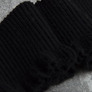 Манжет трикотажный довяз для рукавов и воротников рюш чорний, фото 1 Манжет трикотажный довяз для рукавов и воротников рюш чорний, фото 1
