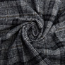 Тканина костюмна Клітина сіро чорна, фото 1