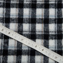 Тканина костюмна Клітина  сіро чорна, фото 4