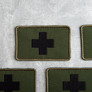 Шеврон на липучке на медицинскую аптечку 4,8х7,8 см, фото 4