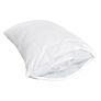 Чохол захисний на подушку з блискавкою IDEIA 70x70 см, стьобаний білий, мікрофібра, фото 1