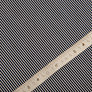 Cotton shirting fabric Narrow stripe чорна, фото 3