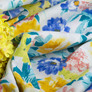 Stretch poplin fabric Рамона електрик, фото 3