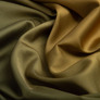 Ткань плательная атлас шелк деграде олива, фото 2