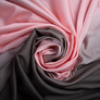 Тканина плательная атлас шовк деграде рожевий, фото 1