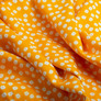 Staple fabric viscose, natural dress fabric, for blouses, dresses, skirts ромашка жовта, фото 2 Staple fabric viscose, natural dress fabric, for blouses, dresses, skirts ромашка жовта, фото 2
