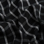 Fabric dress staple клітина чорна, фото 2