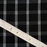 Fabric dress staple клітина чорна, фото 4