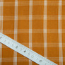 Staple fabric viscose, natural dress fabric, for blouses, dresses, skirts клітина гірчиця, фото 4 Staple fabric viscose, natural dress fabric, for blouses, dresses, skirts клітина гірчиця, фото 4