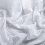 Ткань батист прошва натуральная хлопок 130 см, 120 г/м2, для рубашек, платьев, детской одежды соняшник біла, фото 2 Ткань батист прошва натуральная хлопок 130 см, 120 г/м2, для рубашек, платьев, детской одежды соняшник біла, фото 2