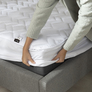 Nordic Comfort Mattress Topper 90x200x35 cm by IDEIA - 150g Density with Perimeter Border, фото 2