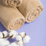 Terry towel napkin 70x140 Pigtail беж, фото 6