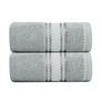 Terry jacquard towel TM IDEIA 50х85 cm сірий, фото 1