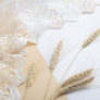 Тюль сітка з вишивкою V-001 золота, фото 2 Тюль сітка з вишивкою V-001 золота, фото 2