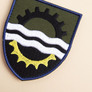 Шеврон на липучці 145 окремий ремонтно-вiдновлювальний полк Командування Сил логістики ЗСУ 7х8 см, фото 3