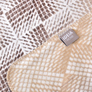Плед покривало Kassandra 150x200 см бавовняне TM IDEIA шахи сірий, фото 5 Плед покривало Kassandra 150x200 см бавовняне TM IDEIA шахи сірий, фото 5