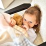 Плед дитячий бавовна BABY ТM PAPAELLA 90х120 см киця рожева, фото 4 Плед дитячий бавовна BABY ТM PAPAELLA 90х120 см киця рожева, фото 4