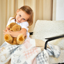 Плед дитячий бавовна BABY ТM PAPAELLA 90х120 см киця рожева, фото 7 Плед дитячий бавовна BABY ТM PAPAELLA 90х120 см киця рожева, фото 7
