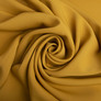 Тканина плательна Wave crep,150 см, для одягу, суконь, костюмів, спідниць гірчиця, фото 1