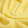 Махрове полотно бавовна 430 гр/м2, махра, бавовна, тканина рушникова, для халатів, махрова натуральна жовте , фото 2