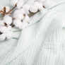 Fabric Muslin cotton 4-layer м`ята , фото 3