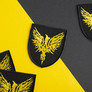 Phoenix Velcro Patch, 8x9.5 cm жовтий, фото 4
