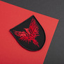 Phoenix Velcro Patch, 8x9.5 cm червоний , фото 2 Phoenix Velcro Patch, 8x9.5 cm червоний , фото 2