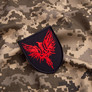 Phoenix Velcro Patch, 8x9.5 cm червоний , фото 3 Phoenix Velcro Patch, 8x9.5 cm червоний , фото 3