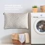 Подушка NORDIC COMFORT+ IDEIA 50х70 см с молнией, антиаллергенная сіра, фото 8