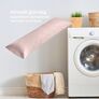 Подушка для сна и отдыха CUBE IDEIA 40x135 cм, подушка для тела, длинная подушка, антиаллергенная беж, фото 6