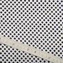 Тканина Атлас Горохи різнокольорові конфеті біло/чорні №2, фото 5
