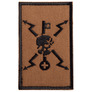 Hook and loop patch, size 5x7.8 cm, depicting a communication specialist беж, фото 2 Hook and loop patch, size 5x7.8 cm, depicting a communication specialist беж, фото 2