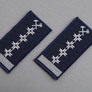 Chevron on velcro Ukrzaliznytsia Epaulette Middle management team 4 badges 5x10 cm, фото 4