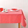 Скатертина з водовідштовхувальним просоченням IDEIA 140х170 см бавовна V-15 червона, фото 1
