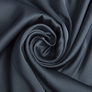 Тканина плательная атлас шовк Vanessa темно сірий, фото 1