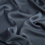 Тканина плательная атлас шовк Vanessa темно сірий, фото 2