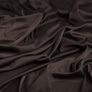 Тканина плательная атлас шовк Vanessa т/шокочино, фото 2