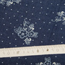Patterned denim fabric букет синій, фото 4 Patterned denim fabric букет синій, фото 4