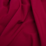 Тканина трикотаж Прага, трикотажна тканина, щільна віскозна тканина, 525 гр/м2 V-65 темно червоний, фото 2