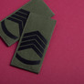 Chevron patch with hook-and-loop fastener for the rank insignia of the Ukrainian Armed Forces: Chief Sergeant, 5x10 cm, фото 2 Chevron patch with hook-and-loop fastener for the rank insignia of the Ukrainian Armed Forces: Chief Sergeant, 5x10 cm, фото 2