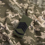 Chevron patch with hook-and-loop fastener for the rank insignia of the Ukrainian Armed Forces: Chief Sergeant, 5x10 cm, фото 3 Chevron patch with hook-and-loop fastener for the rank insignia of the Ukrainian Armed Forces: Chief Sergeant, 5x10 cm, фото 3